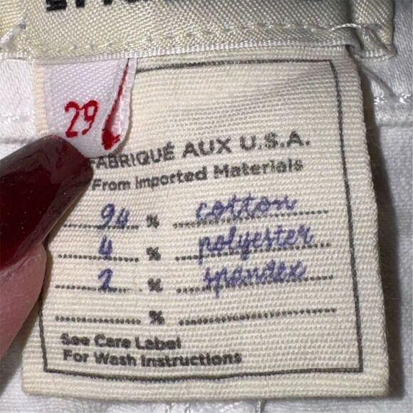 L’agence Women's White Skinny Jeans Size 29 Stretch Denim Contemporary - Picture 7 of 13